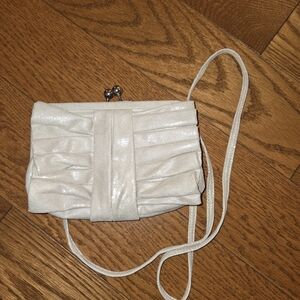Elegant Cream Clutch Bag